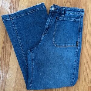 Silver Jeans Co Vintage Patch Pocket Wide Leg Jeans size 30/29